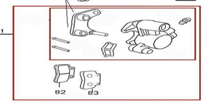 ÖN FREN KALIPERI COBRA