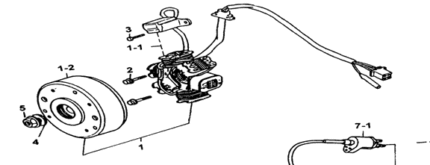 FLYWHEEL MAGNET ASSY.