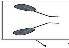AYNA TAKIMI SİYAH AP200