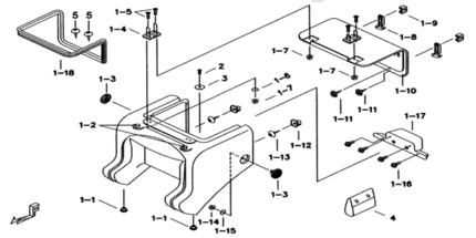 ARKA BAGAJ KOMPLE (AMBLEM) EXPRESS