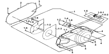 BEARING STAY COLLAR ASSY.
